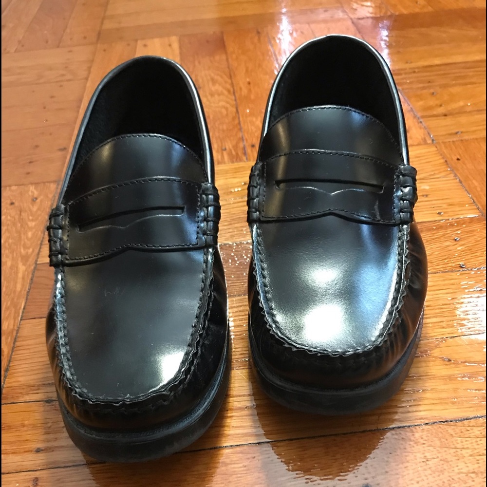 MENS leather penny loafers